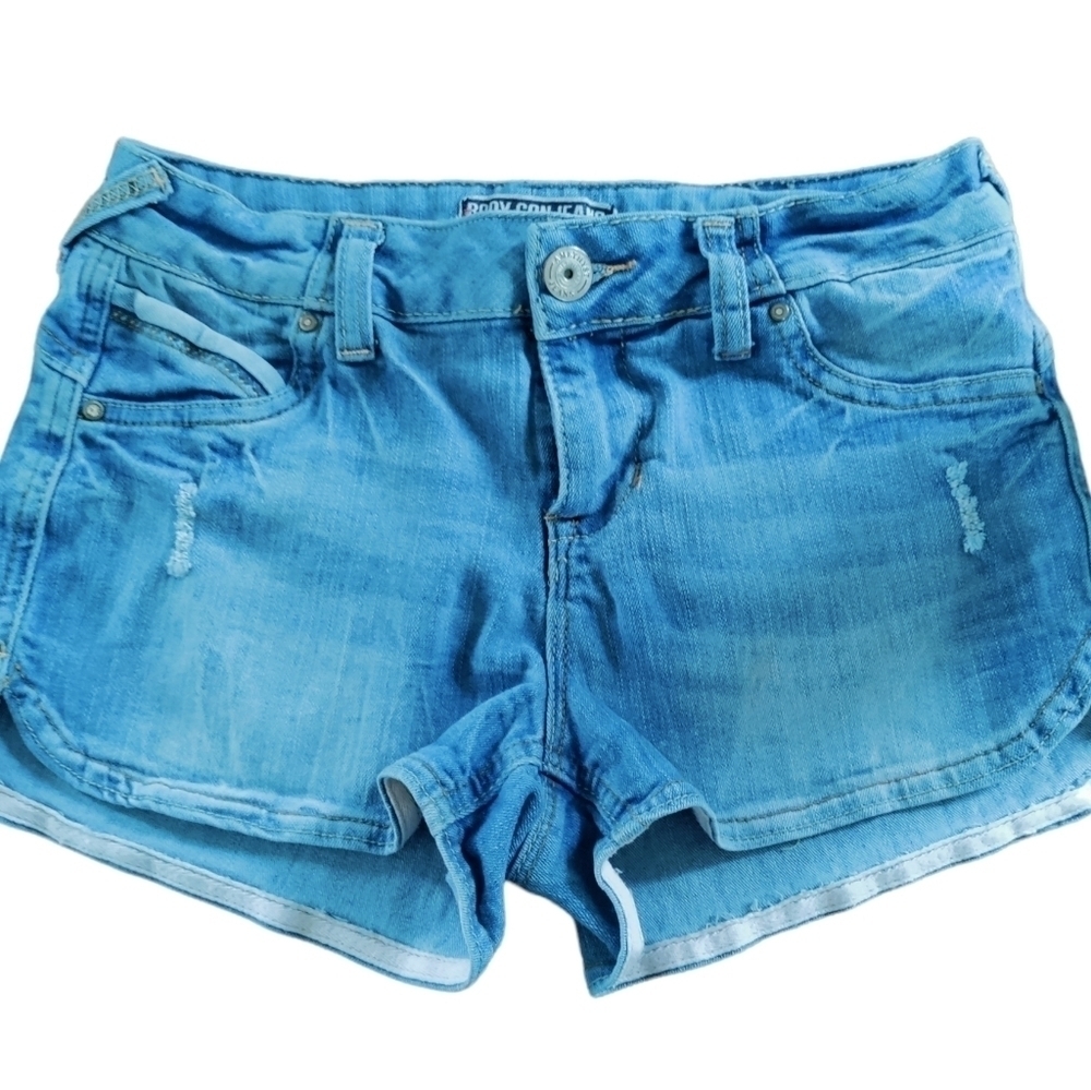Body con jean shorts size 3
